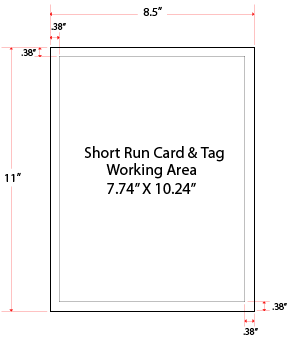 short run card & tag